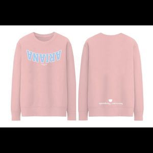 Ariana Grande Sweetener X Nicopanda Pink Sweatshirt